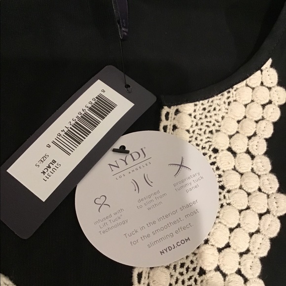 NYDJ Black Shapewear Tunic Size Small - Picture 4 of 10